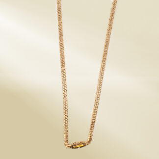 18K Yellow Gold Barbada Chain Necklace