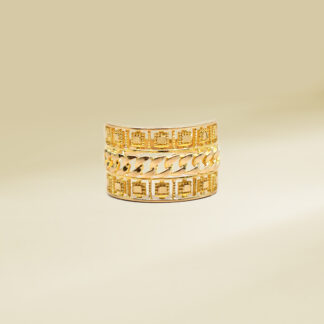 18K Yellow Gold  Ladies' Ring