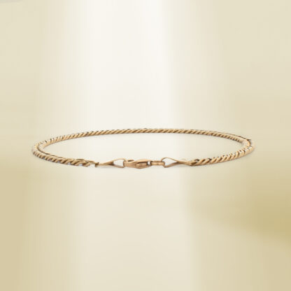 18K Yellow Gold Curb Chain Bracelet