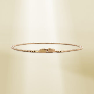 18K Yellow Gold Curb Chain Bracelet