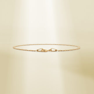18K Yellow Gold Mariner Chain Bracelet
