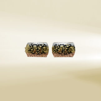 18K Tri-Color  Earrings